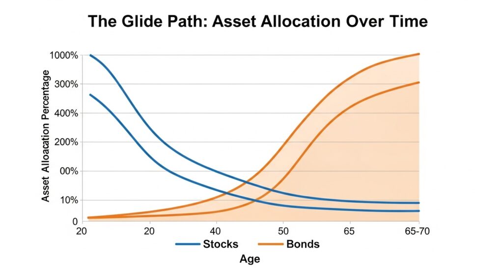 퇴직연금 TDF ETF '알아서 굴려주는 펀드'와 '직접 고르는 펀드' 비교