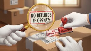 상품 개봉했어도 교환·환불 가능! 완벽 가이드